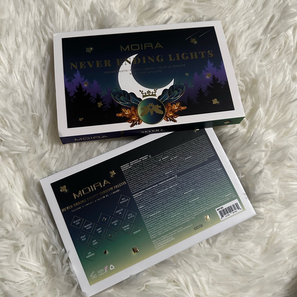 MOIRA “NEVER ENDING LIGHTS” EYESHADOW PALETTE - BRAND NEW in the sleeve! - Picture 6 of 13